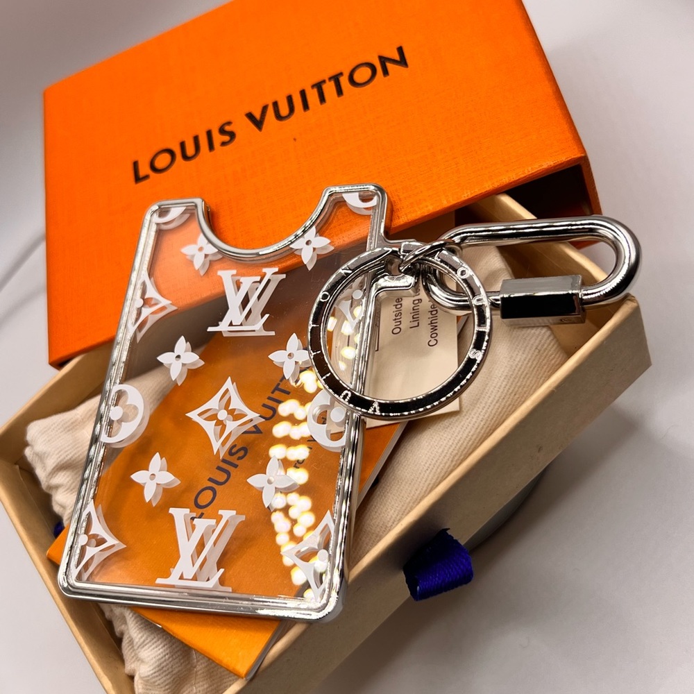 LV PRISM ID HOLDER BAG CHARM AND KEY HOLDER